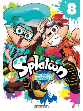 couverture manga Splatoon T8