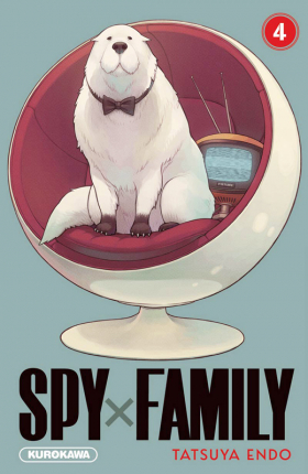 couverture manga Spy X family T4