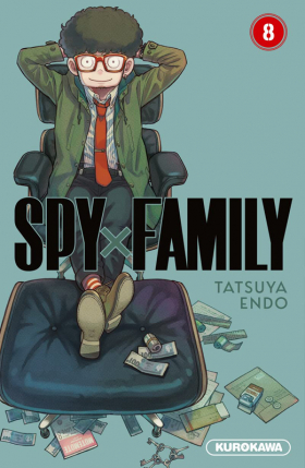 couverture manga Spy X family T8