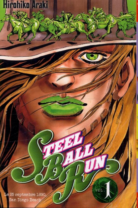 couverture manga Steel ball run T1