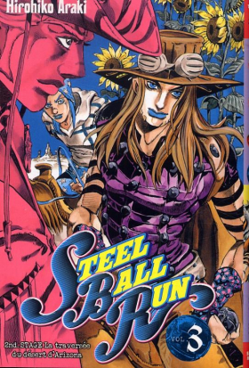 couverture manga Steel ball run T3