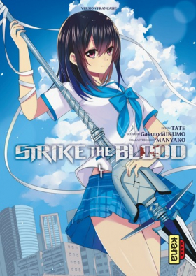 couverture manga Strike the blood  T4