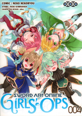 couverture manga Sword art online - Girls’ ops T4