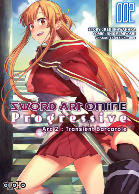 couverture manga Sword art online - progressive Arc 2 : Transient Barcarole T2