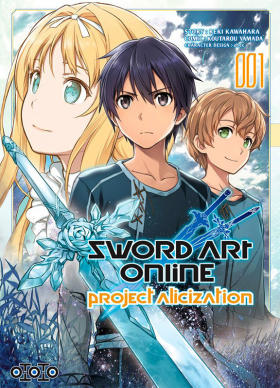 couverture manga Sword art online - Project Alicization T1