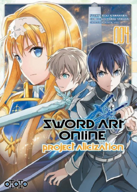 couverture manga Sword art online - Project Alicization T4