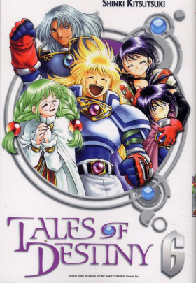 couverture manga Tales of destiny T6