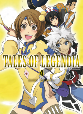 couverture manga Tales of legendia T4