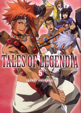 couverture manga Tales of legendia T5