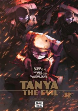 couverture manga Tanya the evil T12