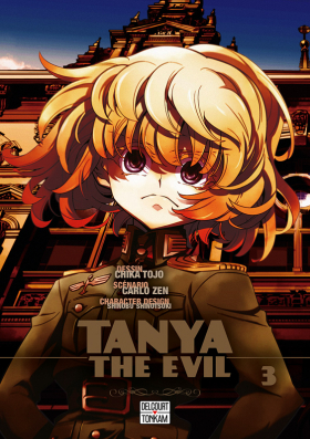 couverture manga Tanya the evil T3