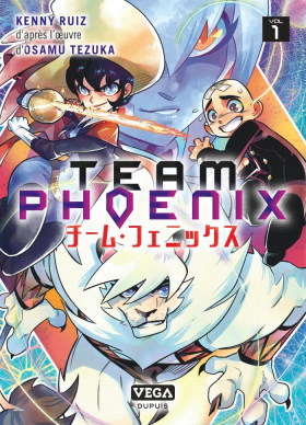 couverture manga Team phoenix T1