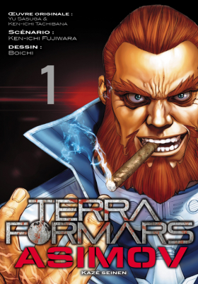 couverture manga Terra Formars Asimov T1