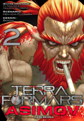 couverture manga Terra Formars Asimov T2