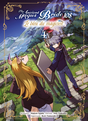 couverture manga The ancient magus bride - Psaume 108 - Le bleu du magicien T4