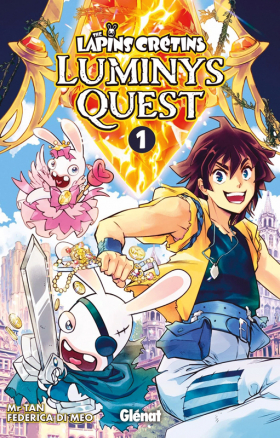 couverture manga The Lapins crétins – Luminys quest T1