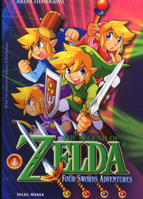 couverture manga The legend of Zelda - Four swords adventures T1