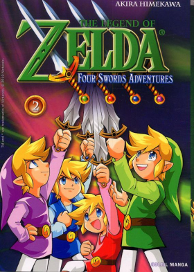 couverture manga The legend of Zelda - Four swords adventures T2