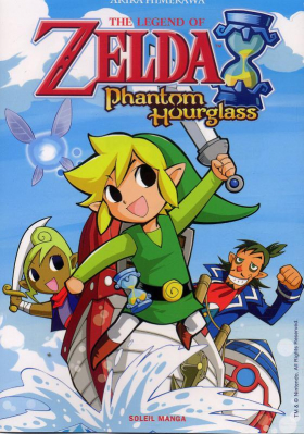couverture manga The Legend of Zelda - Phantom hourglass