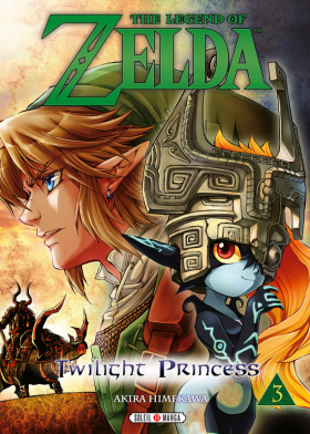 couverture manga The legend of Zelda - Twilight princess T3