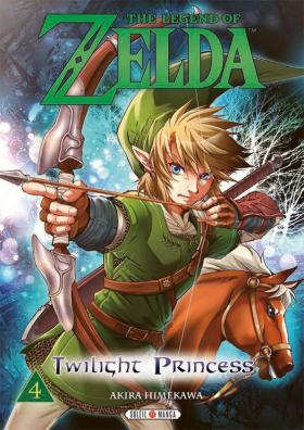 couverture manga The legend of Zelda - Twilight princess T4