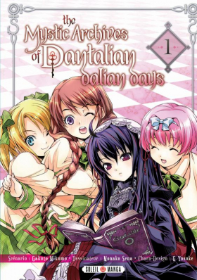 couverture manga The mystic archives of Dantalian - Dalian days  T1