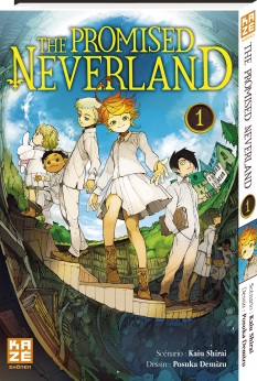 couverture manga The promised neverland T1
