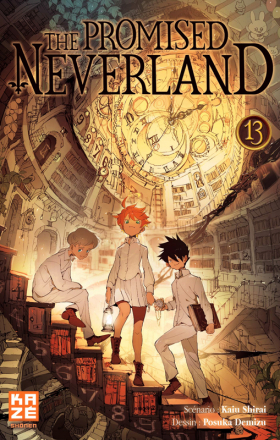 couverture manga The promised neverland T13
