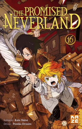 couverture manga The promised neverland T16