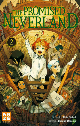 couverture manga The promised neverland T2