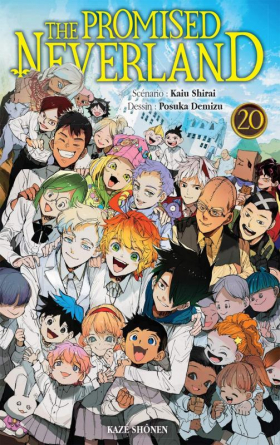 couverture manga The promised neverland T20