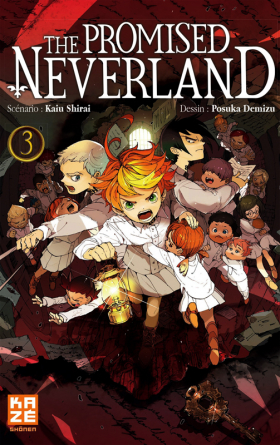 couverture manga The promised neverland T3