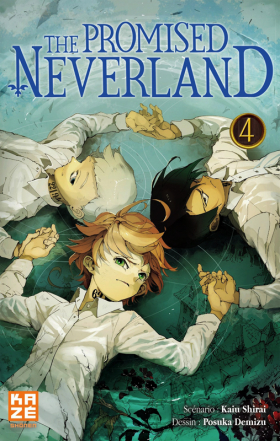couverture manga The promised neverland T4