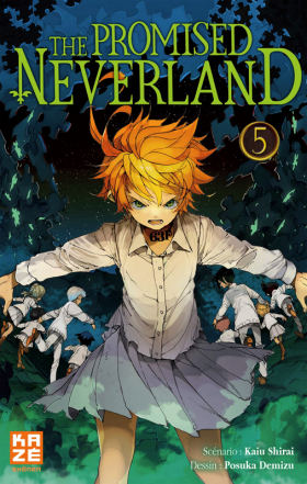 couverture manga The promised neverland T5