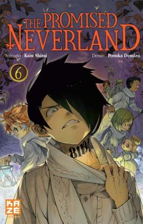 couverture manga The promised neverland T6