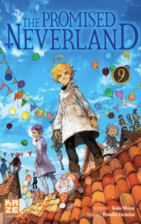 couverture manga The promised neverland T9