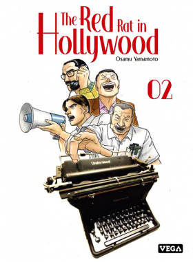 couverture manga The red rat in Hollywood T2