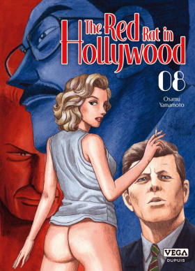 couverture manga The red rat in Hollywood T8