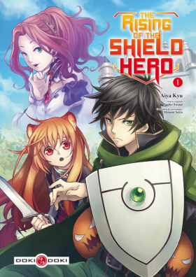couverture manga The rising of the shield hero T1