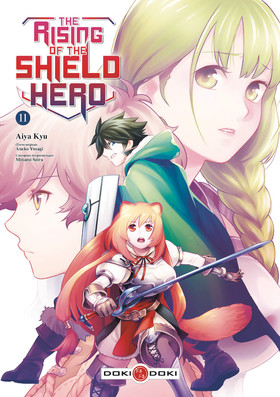 couverture manga The rising of the shield hero T11