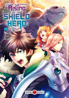 couverture manga The rising of the shield hero T13