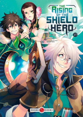 couverture manga The rising of the shield hero T15