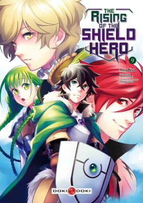 couverture manga The rising of the shield hero T9