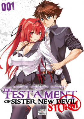 couverture manga The testament of sister new devil - Storm T1