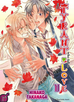 couverture manga The tyrant who fall in love T11