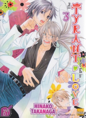 couverture manga The tyrant who fall in love T3