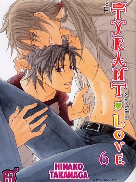 couverture manga The tyrant who fall in love T6