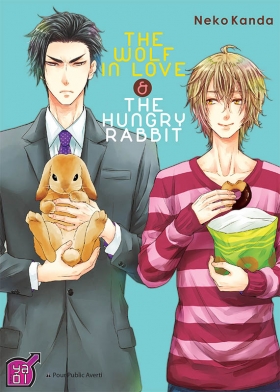 couverture manga The Wolf in love & the hungry rabbit