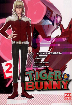 couverture manga Tiger &amp; bunny T2