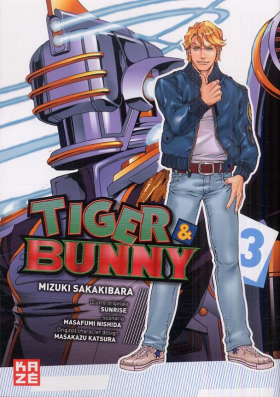 couverture manga Tiger & bunny T3